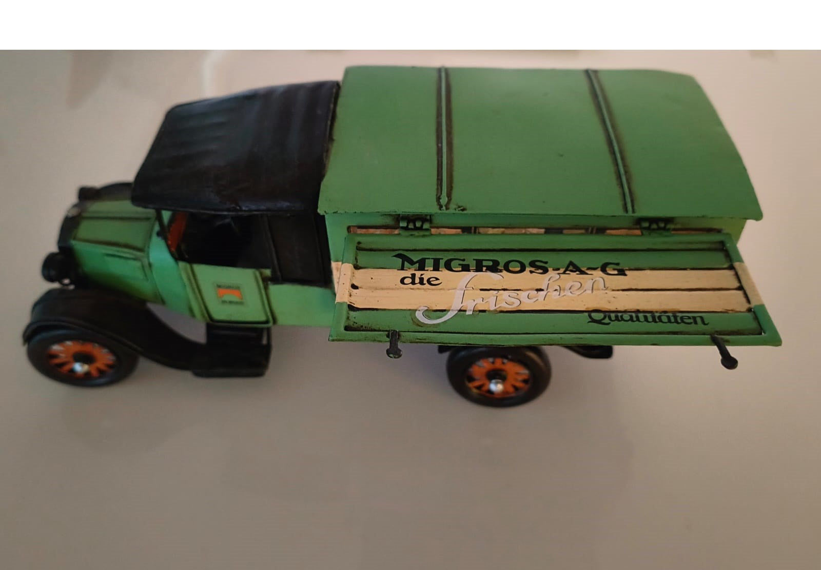 Elektroniktrade Antiker Migros AG Verkaufswagen 23cm lang Elektroniktrade Switzerland