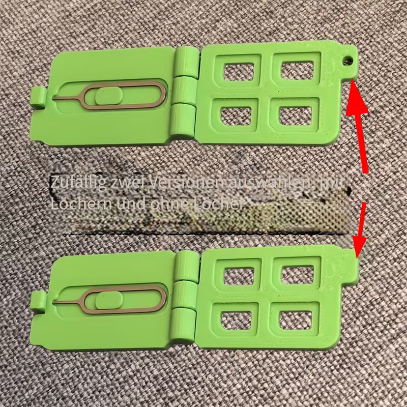 Elektroniktrade Aufbewahrungsbox für 4 SIM-Karten & Nadel Pin elektroniktrade Switzerland