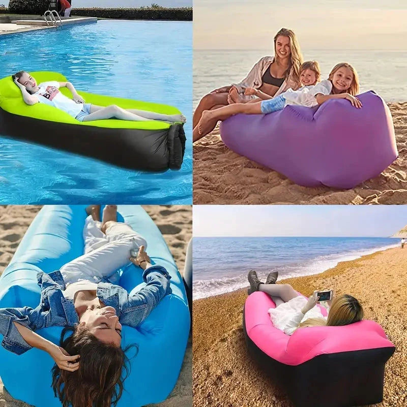Elektroniktrade Aufblasbare wasserdichte Liege für den Garten, Schwimmbad, Strand, Camping Elektroniktrade Switzerland