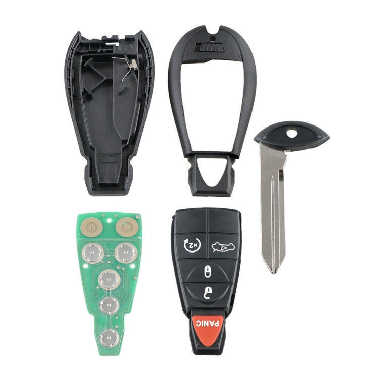 Elektroniktrade Autoschlüsselgehäuse mit Fernbedienung für Dodge / Chrysler / Jeep 5-Tasten, For Dodge / Chrysler / Jeep elektroniktrade Switzerland