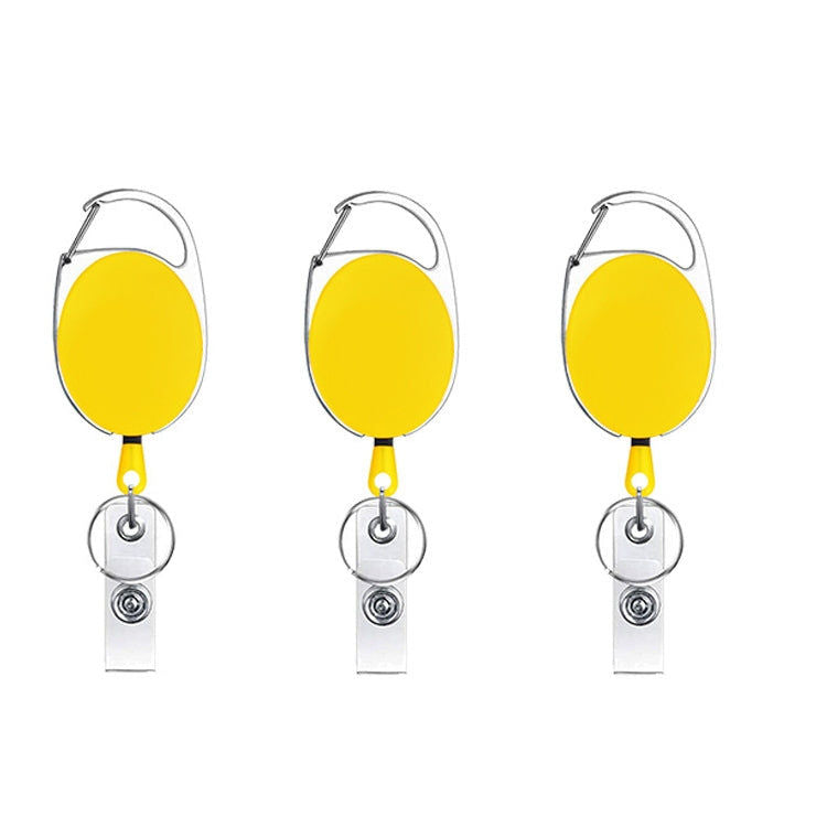 Elektroniktrade Badge Lanyard Namensschild Kartenhalter (Gelb) 68cm. Elektroniktrade Switzerland