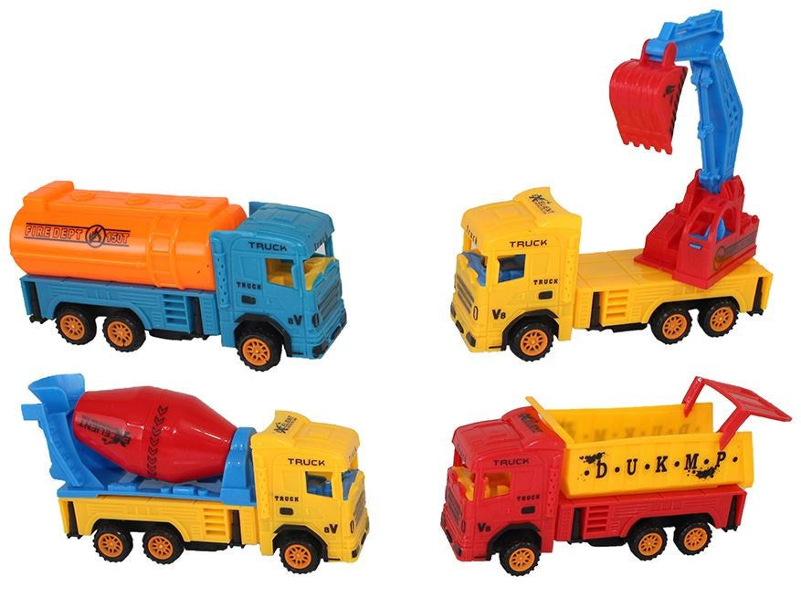Elektroniktrade Baufahrzeug - 4 fach sortiert ca 14cm elektroniktrade Switzerland