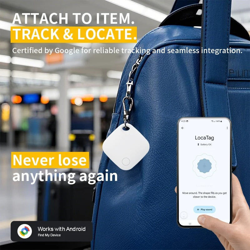 Elektroniktrade Bluetooth-GPS-Tracker für Android-Geräte, funktioniert mit Google Find My App Elektroniktrade Switzerland