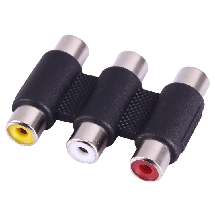 Elektroniktrade Buchse zu Buchse AV 3 Cinch-Audio-Video-Koppler-Adapter elektroniktrade Switzerland