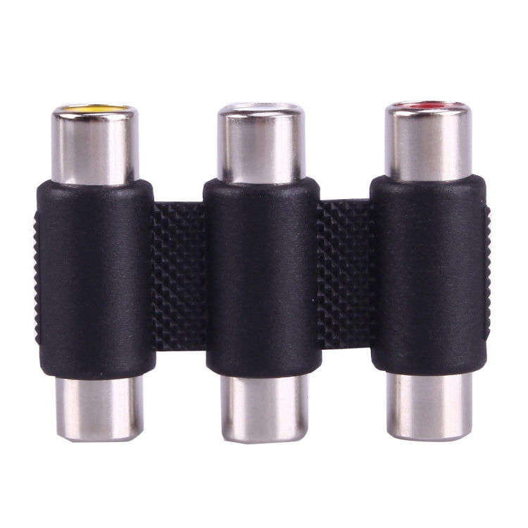 Elektroniktrade Buchse zu Buchse AV 3 Cinch-Audio-Video-Koppler-Adapter Elektroniktrade Switzerland