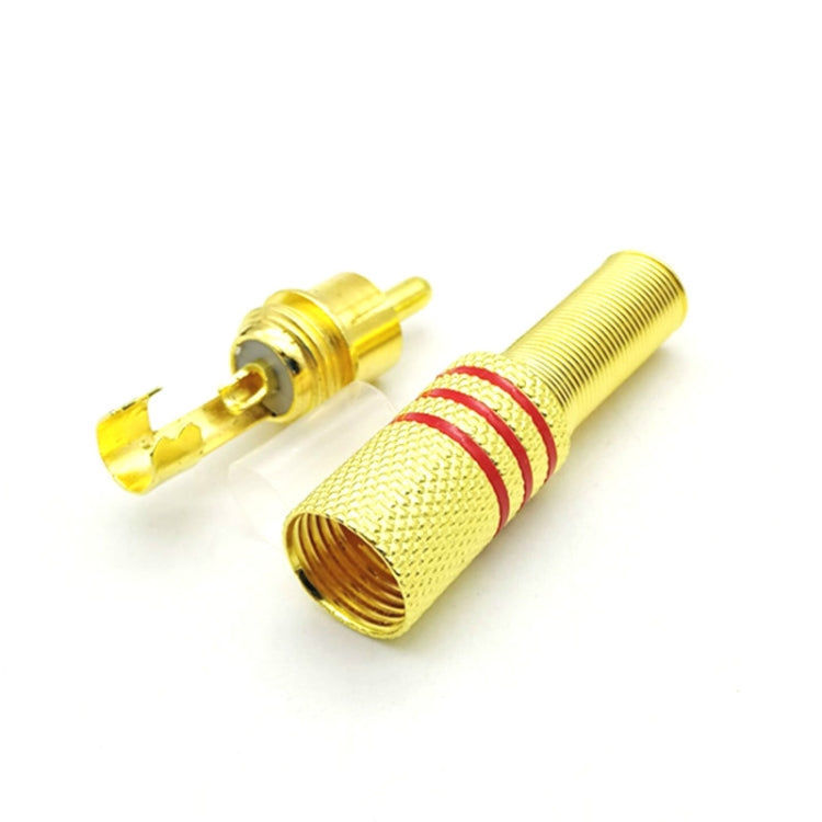 Elektroniktrade Chinch Stecker Vergoldet 1 Paar zum löten elektroniktrade Switzerland