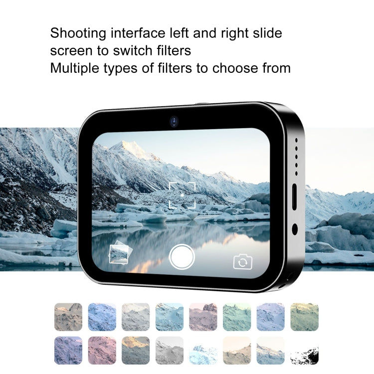 Elektroniktrade D6 CCD HD Digitalkamera Film Musik Smart Kamera Touchscreen Studentenkarte Videorecorder, ohne Speicher, D6 Black, D6 White Elektroniktrade Switzerland