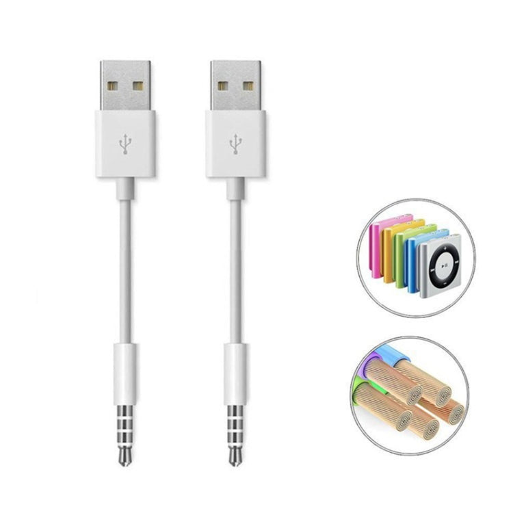 Elektroniktrade Daten Sync & Ladekabel für iPod Shuffle 1./2./3./4./4./5./6./6. Gen. Länge: 10 cm elektroniktrade Switzerland