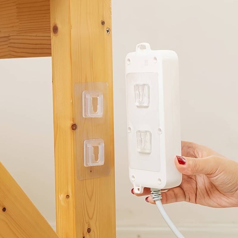 Elektroniktrade Doppelseitig Klebender Wandhaken, Stark Transparent Elektroniktrade Switzerland