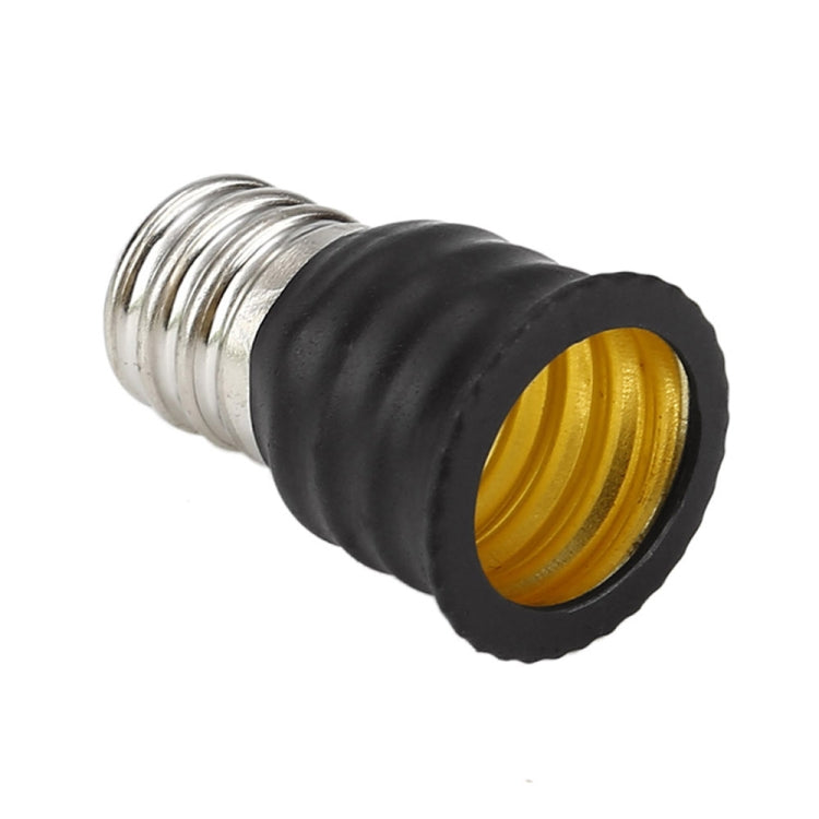 Elektroniktrade E12 auf E14-Sockel-Wechsler-LED-Licht-Lampenadapter schwarz/weiss Elektroniktrade Switzerland