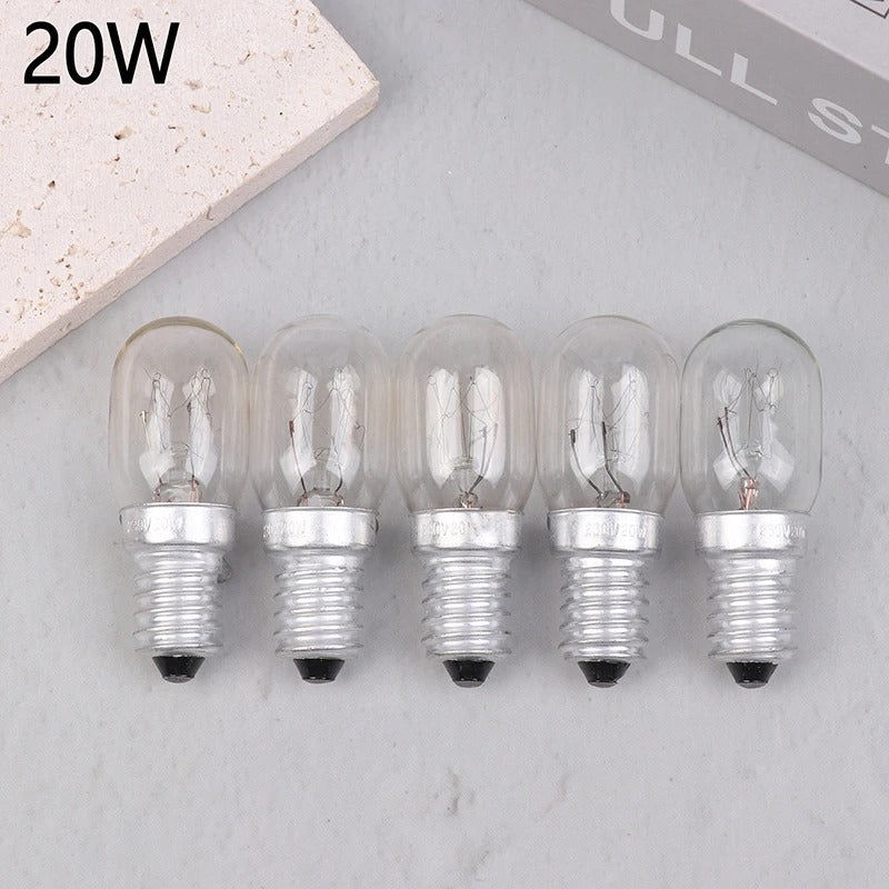 Elektroniktrade E14 Mini Glühbirne mit 10W/15W/20/25/ für Kühlschrank, Ofen, Lava, Glas Lampen Elektroniktrade Switzerland
