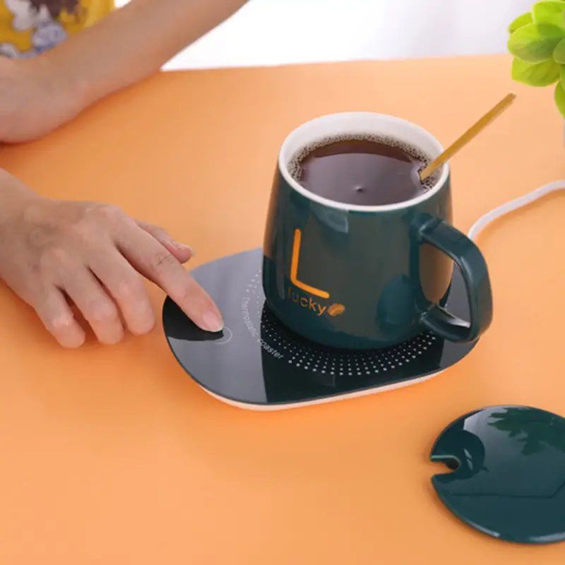Elektroniktrade Elektrischer Becherwärmer, Beheizter Untersetzer, Kaffeetass Elektroniktrade Switzerland