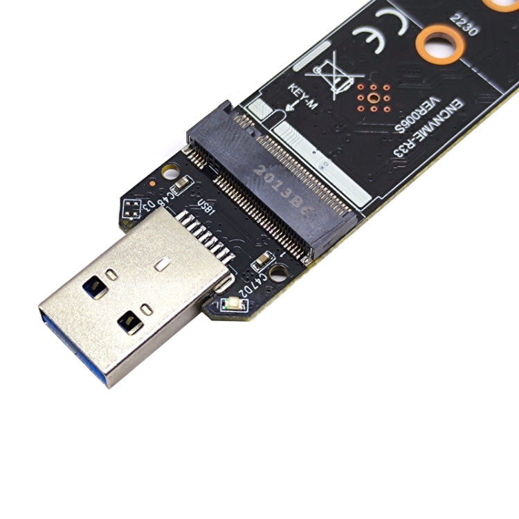 elektroniktrade ENCNVME-R33 USB 3.2 Gen 2 10 Gbit/s zu NVMe M.2 SSD Adapter RTL9210 Chips für M Key M2 NVMe, ENCNVME-R33 elektroniktrade Switzerland