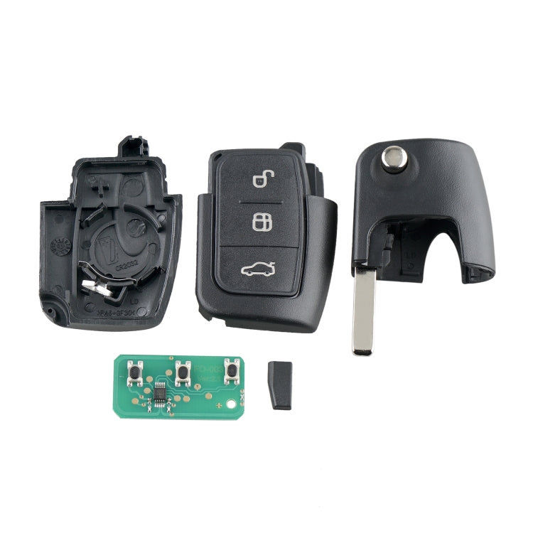 Elektroniktrade Für Ford Focus, intelligenter ferngesteuerter Autoschlüssel mit 63 Chips, 40 Bit und Batterie, Frequenz: 433 MHz, For Ford Focus elektroniktrade Switzerland
