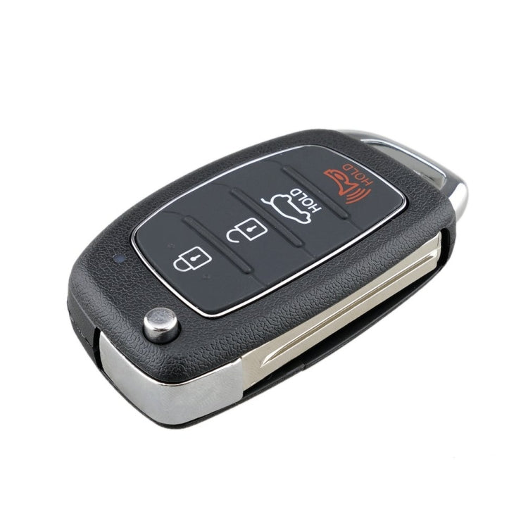 Elektroniktrade Für Hyundai 4-Tasten-Klappautoschlüsselgehäuse mit Metallkante Solaris ix35 ix4 Santa, For Hyundai 4-button Solaris ix35 ix4 Elektroniktrade Switzerland