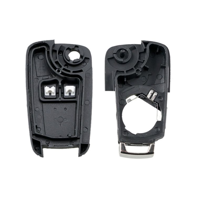 Elektroniktrade Für Opel Autoschlüssel Ersatz 2 Tasten Autoschlüsseletui mit faltbarem Schlüsselblatt, 2 Buttons with Foldable Key Blade elektroniktrade Switzerland