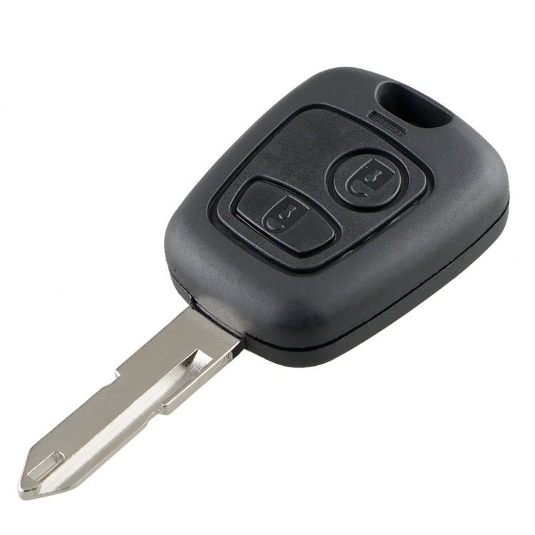 Elektroniktrade Für PEUGEOT 206, 2 Tasten, intelligenter ferngesteuerter Autoschlüssel mit integriertem Chip und Batterie, Frequenz: 433 MHz, For PEUGEOT 206 Elektroniktrade Switzerland