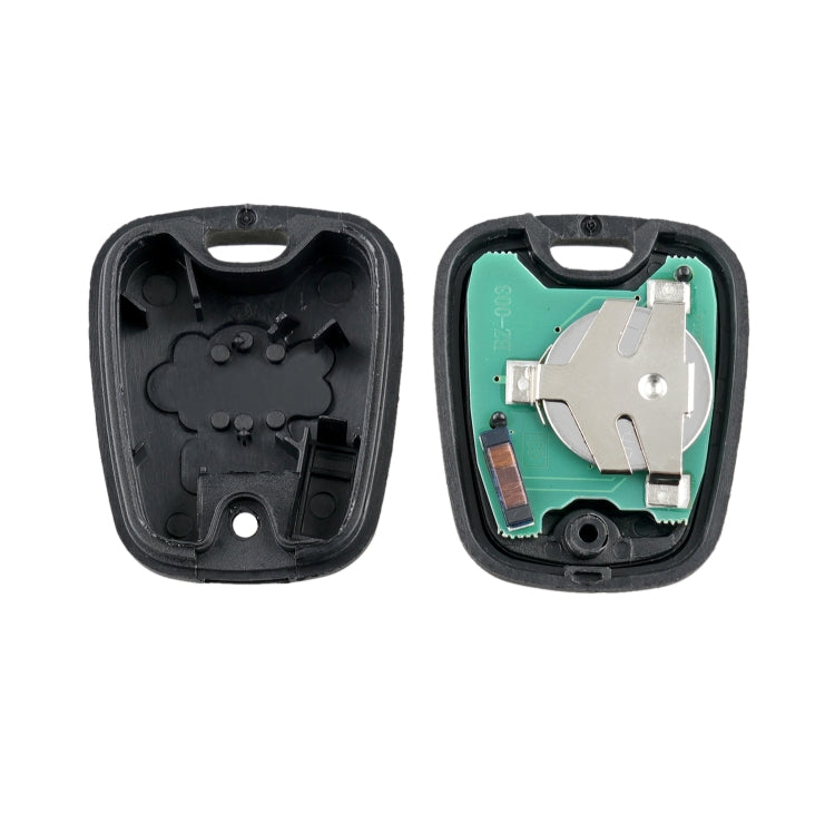 Elektroniktrade Für PEUGEOT 206, 2 Tasten, intelligenter ferngesteuerter Autoschlüssel mit integriertem Chip und Batterie, Frequenz: 433 MHz, For PEUGEOT 206 Elektroniktrade Switzerland