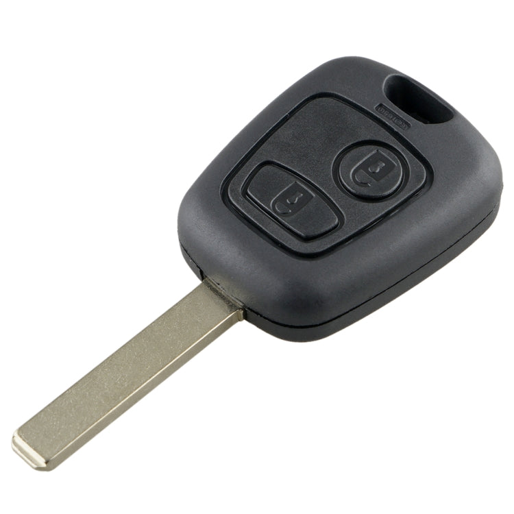 Elektroniktrade Für PEUGEOT 206/307, 2 Tasten, intelligenter ferngesteuerter Autoschlüssel mit integriertem Chip und Batterie, ohne Rillen, Frequenz: 433 MHz, For PEUGEOT 206 / 307 Elektroniktrade Switzerland