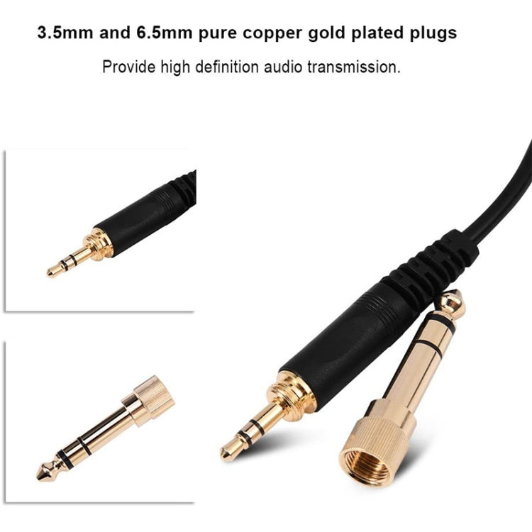 Elektroniktrade Für Sennheiser HD25 / HD560 / HD540 / HD430 / HD250 Kopfhörer-Federkabel, Kabellänge: 1,5m-5m elektroniktrade Switzerland