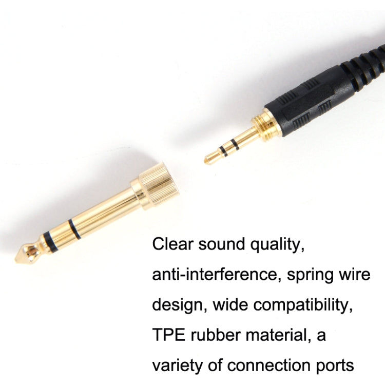 Elektroniktrade Für Sennheiser HD598 / HD558 / HD518 / HD595 Kopfhörerfederkabel, Kabellänge: 1,4 m-3m Elektroniktrade Switzerland