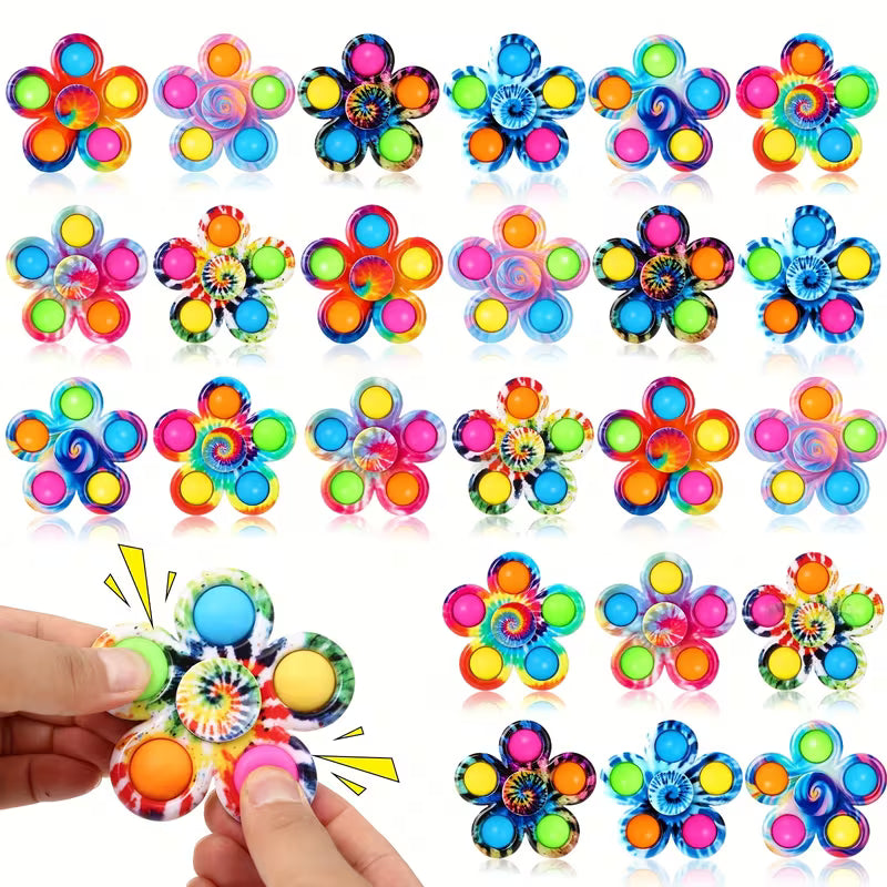 Elektroniktrade Farbiger Fingertipp-Bubble Fidget Spinner, perfekt als Geschenk, 1 Stück Elektroniktrade Switzerland