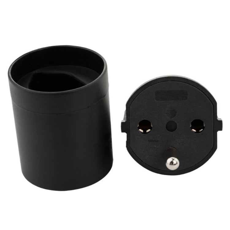 Elektroniktrade Fix Adapter SchuKo Konturenstecker – T12 schwarz Elektroniktrade Switzerland