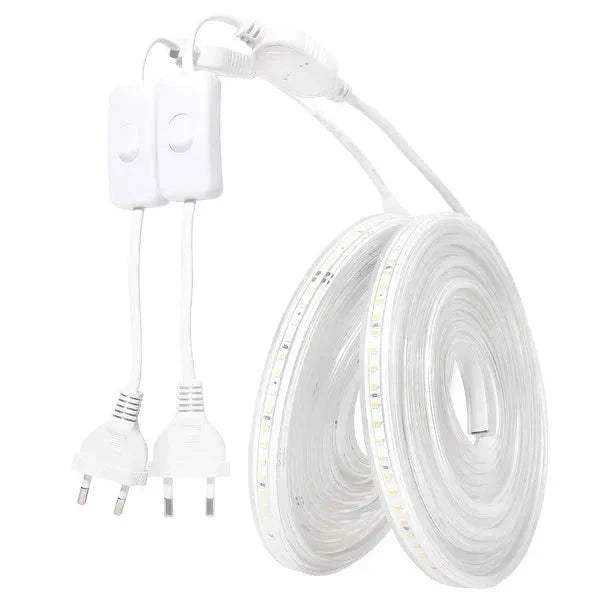 Elektroniktrade Flexibler LED-Streifen 220V - Wasserdicht mit Schalter elektroniktrade Switzerland