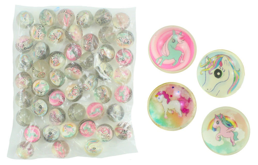 Elektroniktrade Flummiball Dopsball mit Einhornmotiv ca 30 mm elektroniktrade Switzerland