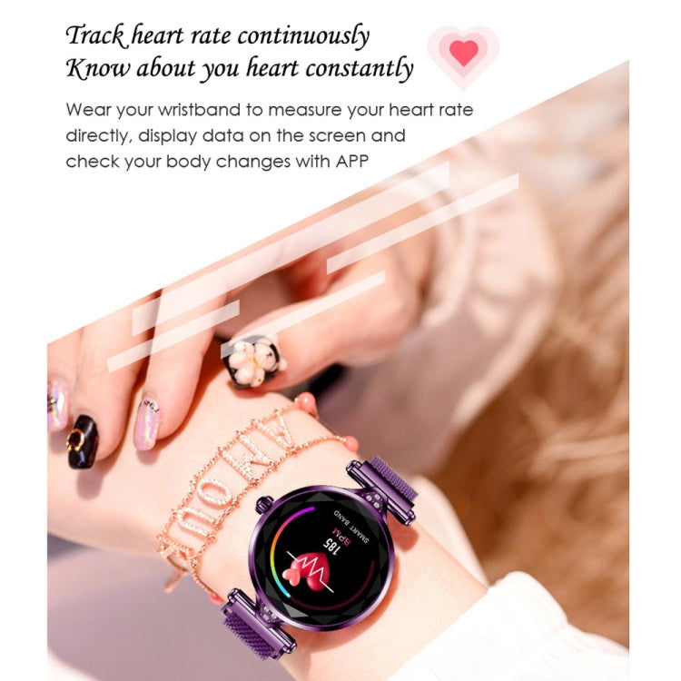 Elektroniktrade H1 1,04 Zoll IPS-LCD Frauen Smartwatch IP67 Wasserdicht in Gold Elektroniktrade Switzerland