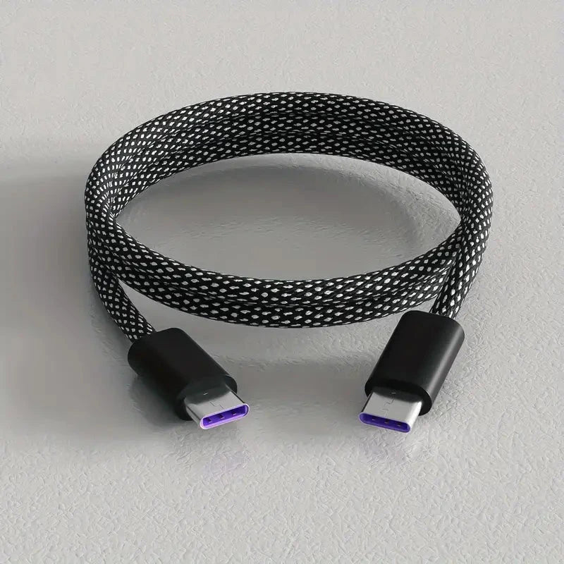 Elektroniktrade Hochwertiges Datenkabel mit magnetischer Saugnapftechnik Schwarz 1m Elektroniktrade Switzerland
