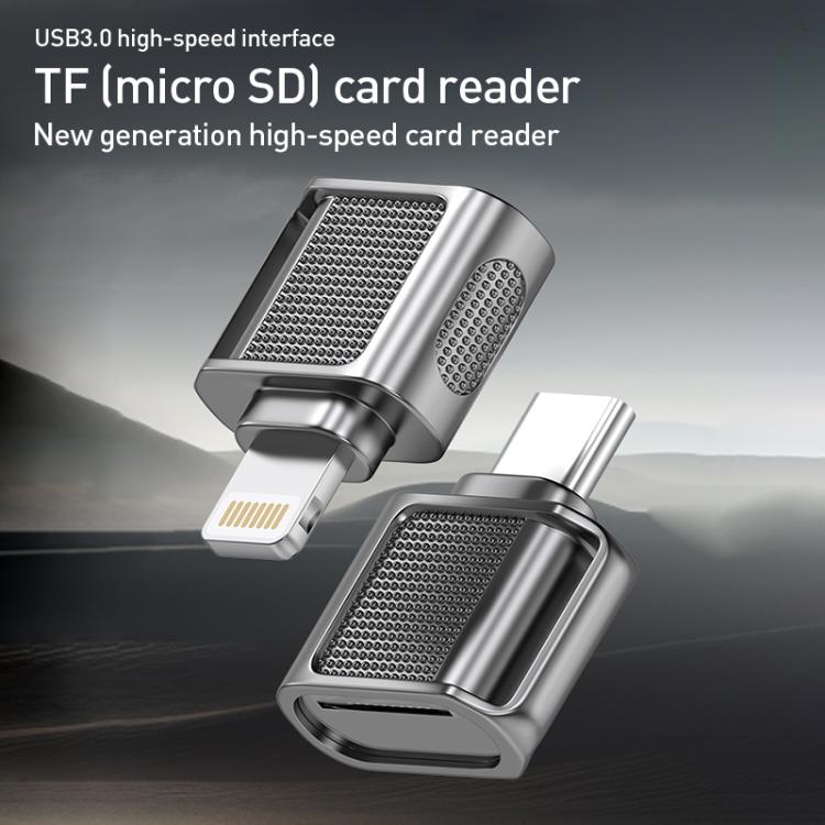 Elektroniktrade Lightning Apple / USB-C Android 3.0-zu-MicroSD Kartenleser Elektroniktrade Switzerland