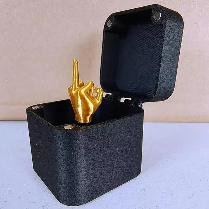 Elektroniktrade Lustige kreative Geschenke - Mittelfinger in der Box elektroniktrade Switzerland