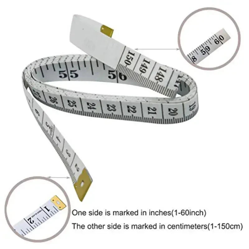 Elektroniktrade Maßband zusammenrollbar 150cm lang elektroniktrade Switzerland
