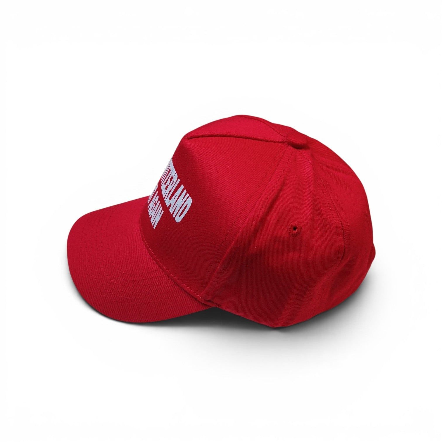 Elektroniktrade Make Switzerland Great Again Cap Rot – 100% Baumwolle, Verstellbar elektroniktrade Switzerland