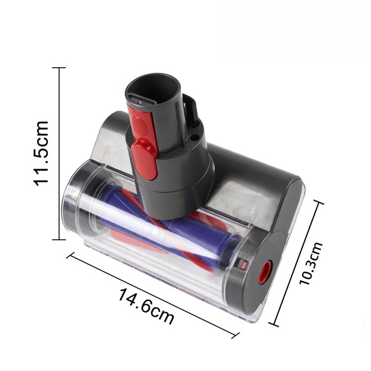 elektroniktrade Milbenentfernungsbürstenkopf mit Licht für Dyson V7 V8 V10 V11 V15 Akku-Staubsauger, Anti-Verhedderungs-Mini-Motorbürste elektroniktrade Switzerland