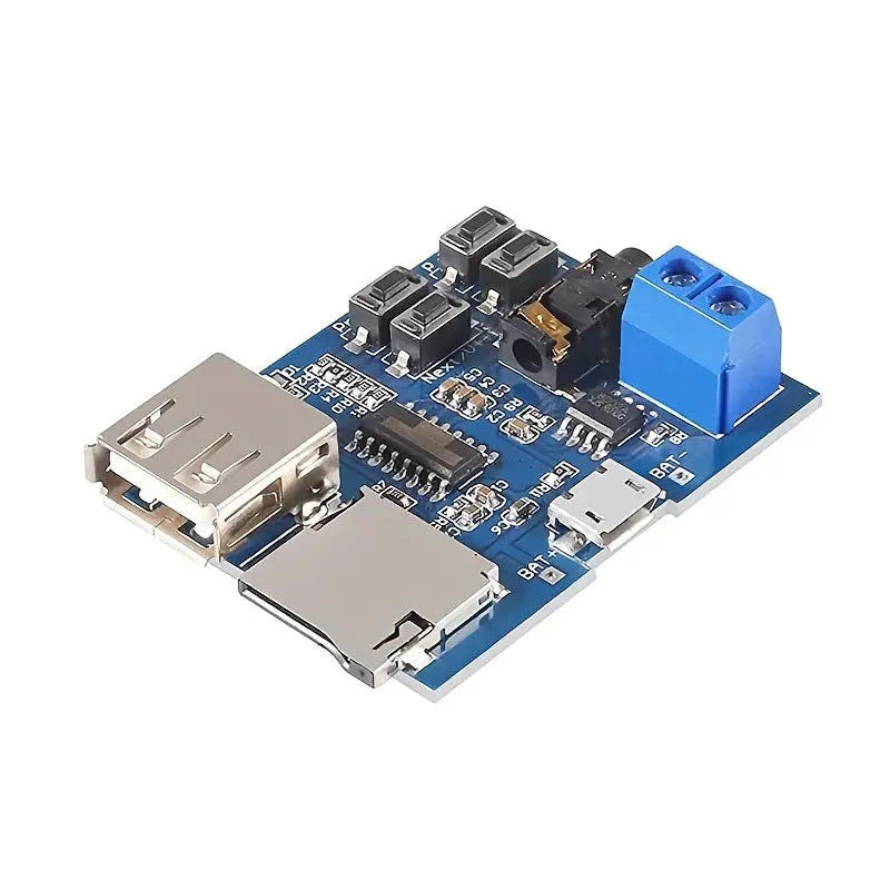 Elektroniktrade MP3 Decoder Player Modul Mit Audio Verstärker Platine MicroUSB Power Elektroniktrade Switzerland