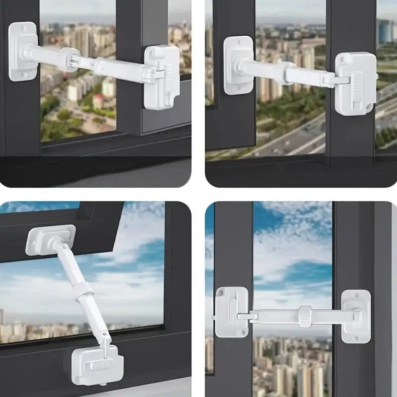 Elektroniktrade Multifunktionales Fenster-Sicherheitsschloss, Anti-Push-Fensterbegrenzungsfixierer Elektroniktrade Switzerland