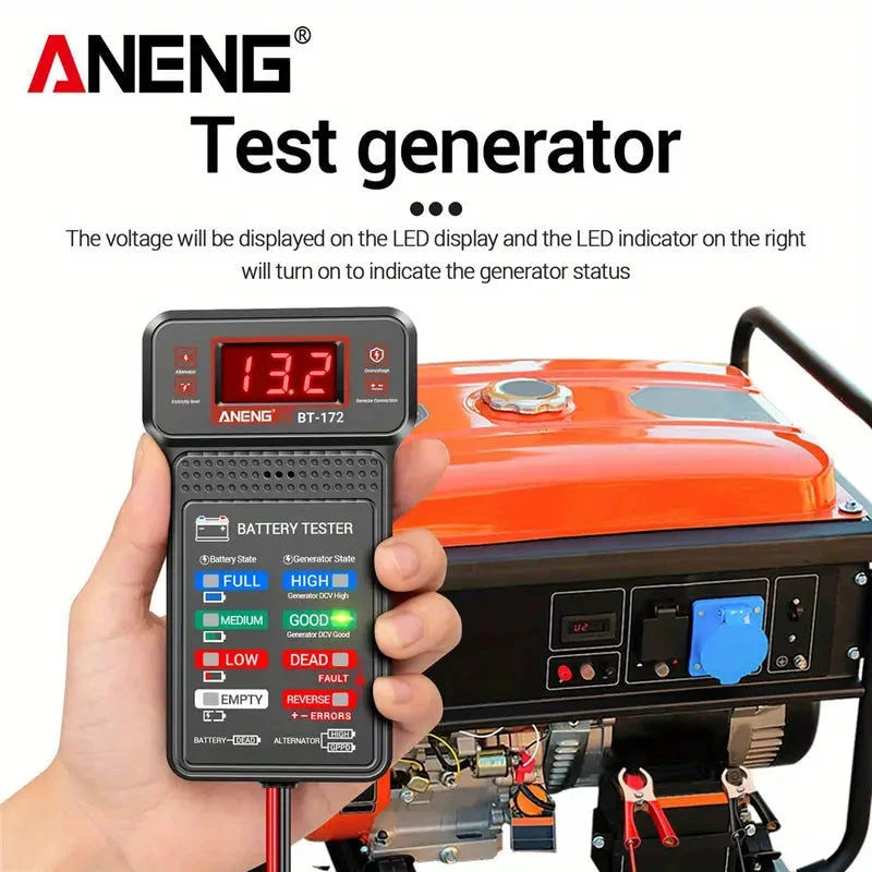 Elektroniktrade Multifunktions-Batterietester mit LED-Display & Verpolungsalarm Elektroniktrade Switzerland