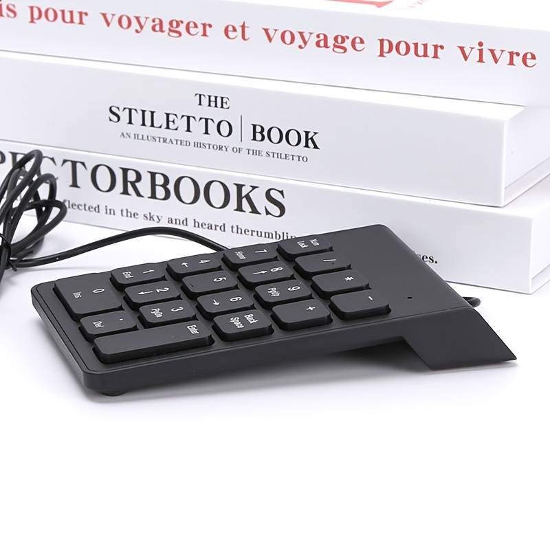 Elektroniktrade Numerische Mini USB Zahlen zusatz Tastatur, Kabelgebunden Elektroniktrade Switzerland