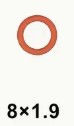 Elektroniktrade O-Ring Set – 351 Stück oder Einzel (Rot, 10 Größen) Ideal für Reparaturen Elektroniktrade Switzerland