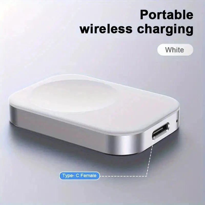Elektroniktrade Portabler Wireless Ladeadapter für Apple Watch (USB-C Stecker/Kupplung) elektroniktrade Switzerland