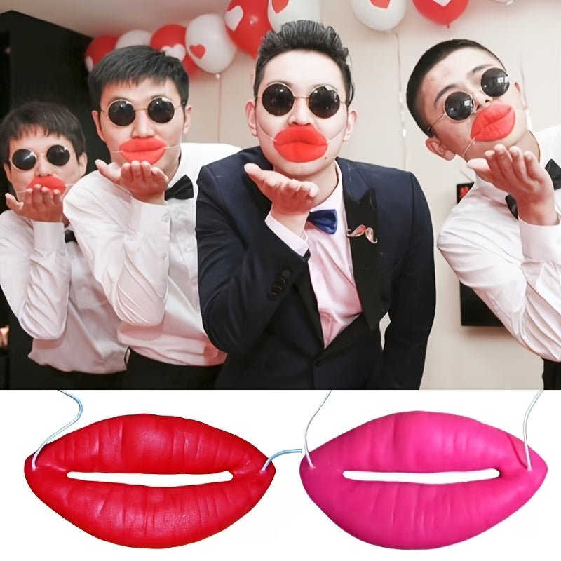 elektroniktrade Realistische Lippenmaske für Lustige Partys - 1 Stück elektroniktrade Switzerland