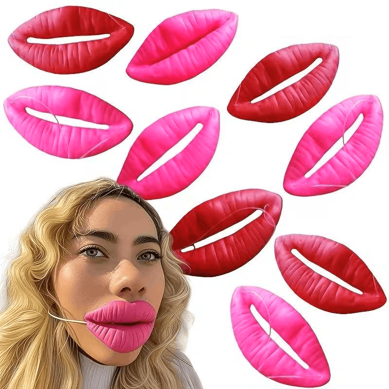 elektroniktrade Realistische Lippenmaske für Lustige Partys - 1 Stück elektroniktrade Switzerland