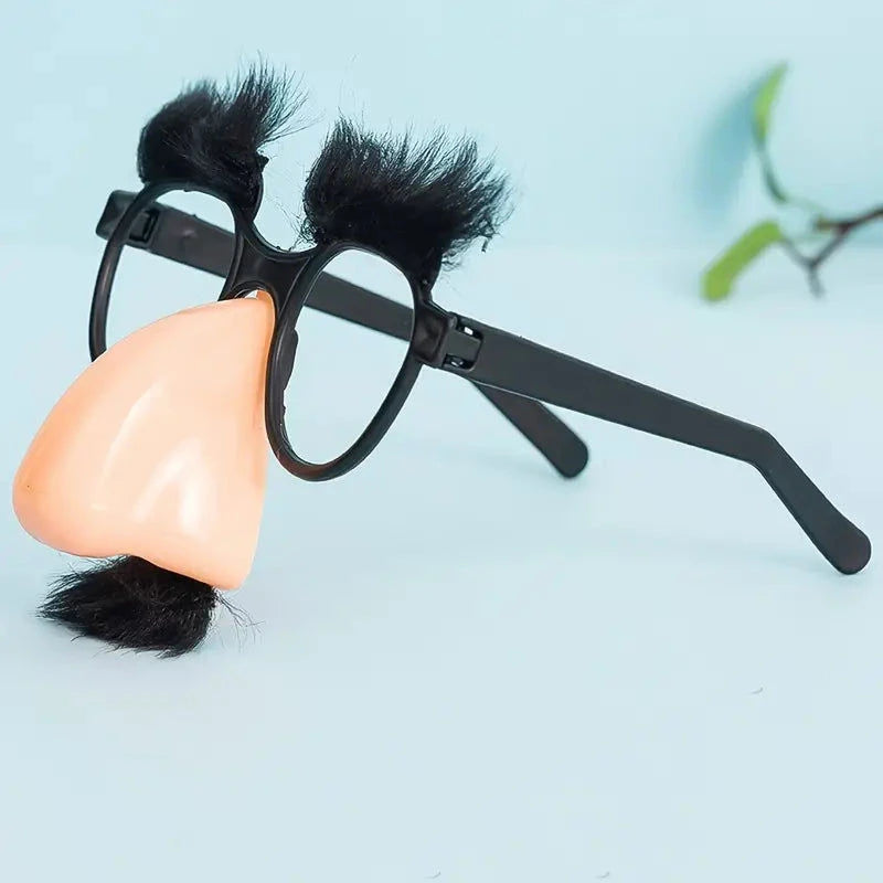Elektroniktrade Schwarze Brille Mit Wimpern, Nase und Schnauze Elektroniktrade Switzerland