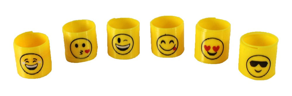 Elektroniktrade Spirale mit Lachgesicht Happy Face ca 3,5x3,5cm Elektroniktrade Switzerland