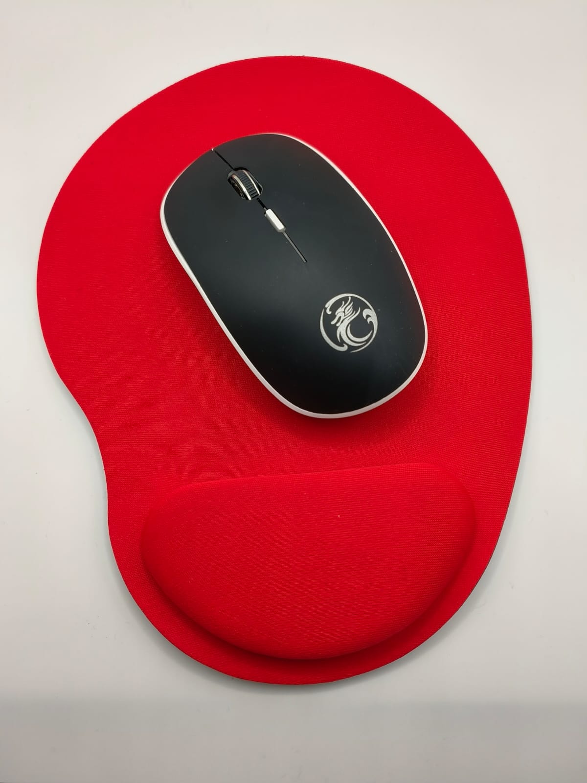 Elektroniktrade Stoff Gel Mauspad, Mausmatte  (Red, Rot) elektroniktrade Switzerland