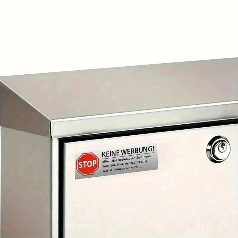 Elektroniktrade Stoppschild Aufkleber für Briefkasten - Bitte Keine Werbung elektroniktrade Switzerland