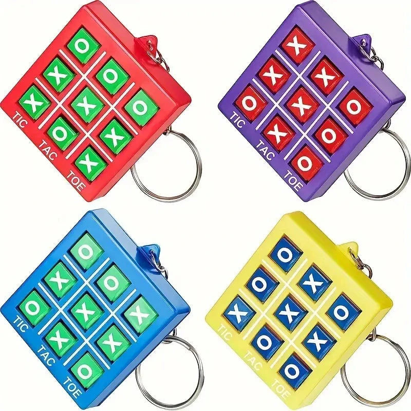 Elektroniktrade Tic Tac Toe Schlüsselanhänger Fidget Kunststoff Schlüsselanhänger Elektroniktrade Switzerland