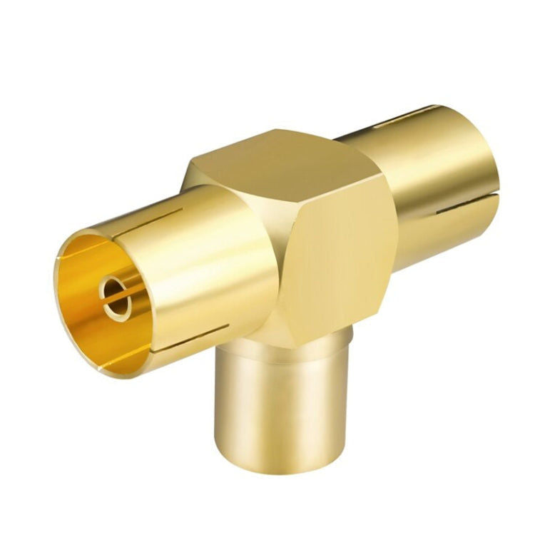Elektroniktrade TV-Stecker auf 2x Buchse, Antennenstecker, Koaxialkabel-Adapter, TV Male to 2x Female elektroniktrade Switzerland